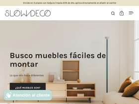 'slowdeco.es' screenshot
