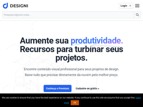 'designi.com.br' screenshot