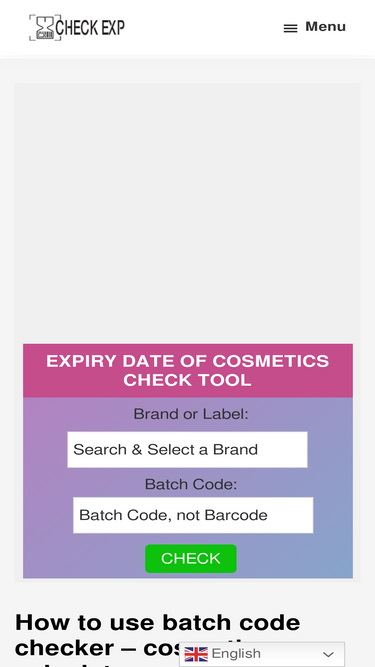checkcosmetic Competitors Top Sites Like checkcosmetic