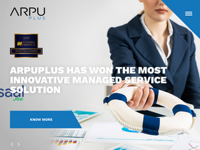 'arpuplus.com' screenshot