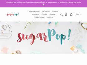 sugarpop-store.com homepage screenshot