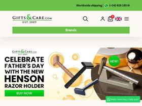 'giftsandcare.com' screenshot