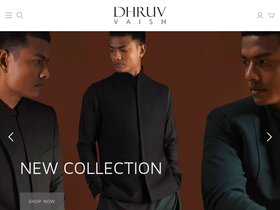 dhruvvaish.com homepage screenshot