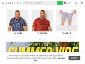 'badrhino.com' screenshot