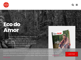 'acn.org.br' screenshot