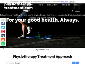 'physiotherapy-treatment.com' screenshot