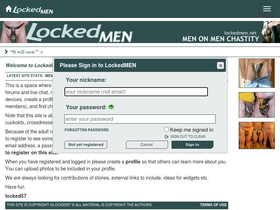 'lockedmen.net' screenshot