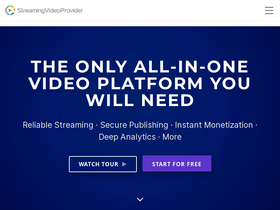 'streamingvideoprovider.com' screenshot