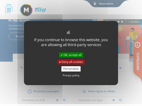 'tag.fr' screenshot
