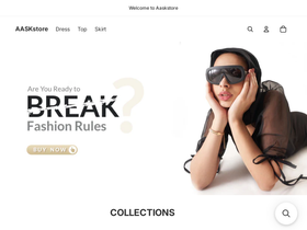 AASKstore homepage screenshot
