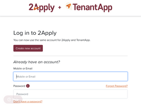 '2apply.com' screenshot