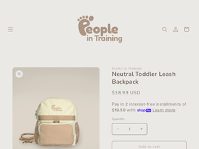 peopleintraining.com homepage screenshot