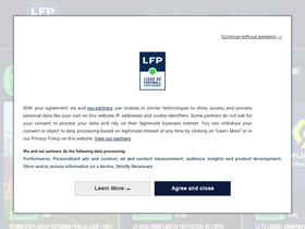 'lfp.fr' screenshot