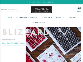 'modafabrics.com' screenshot