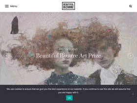 'beautifulbizarre.net' screenshot