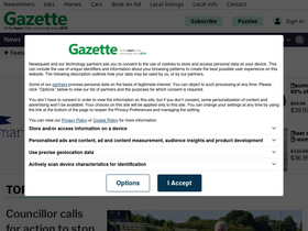 'basingstokegazette.co.uk' screenshot