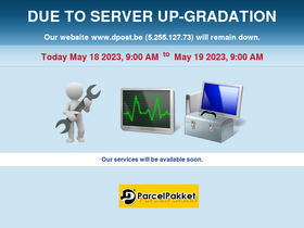 'dpost.be' screenshot