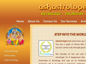 'askastrologer.com' screenshot