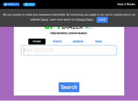 'spydialer.com' screenshot