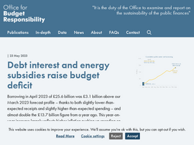 'obr.uk' screenshot