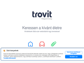 'trovit.hu' screenshot