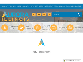 'aurora-il.org' screenshot
