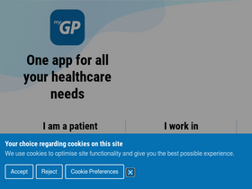 'mygp.com' screenshot