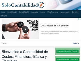 'solocontabilidad.com' screenshot