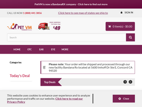 'petvm.com' screenshot