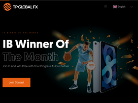 'tpglobalfx.com' screenshot