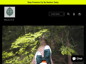 maarteusa.com homepage screenshot