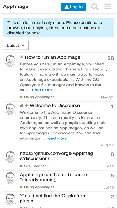 discourse.appimage.org