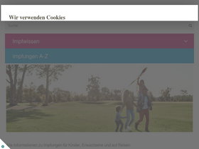 'impfen.de' screenshot