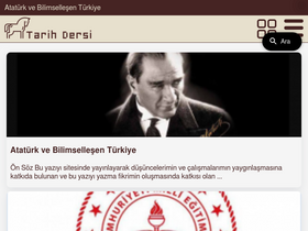 'tarihdersi.net' screenshot