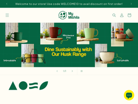mymithila.com homepage screenshot