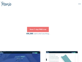 'xtensio.com' screenshot