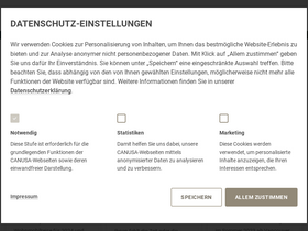 'canusa.de' screenshot