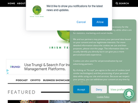 'irishtechnews.ie' screenshot