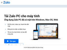 Zalo Me Market Share Traffic Analytics Similarweb