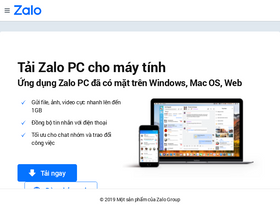 'zalo.me' screenshot