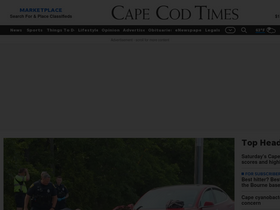 'capecodtimes.com' screenshot