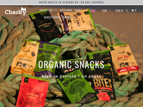cherkyfoods.com homepage screenshot