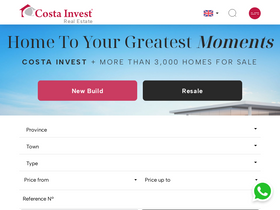 'costainvest.com' screenshot
