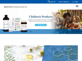 'bioticsresearch.com' screenshot