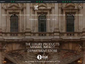 ateliersverts.com homepage screenshot