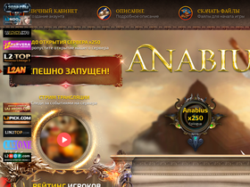 Anabius.su website image