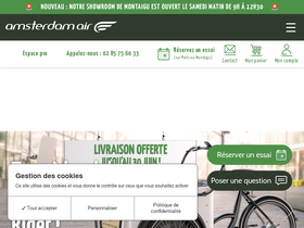 'amsterdamair.fr' screenshot