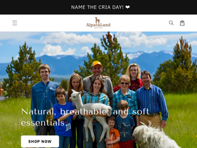 sentinelranchalpacas.com homepage screenshot