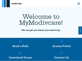 'mymodivcare.com' screenshot
