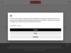 'lloyd.com' screenshot